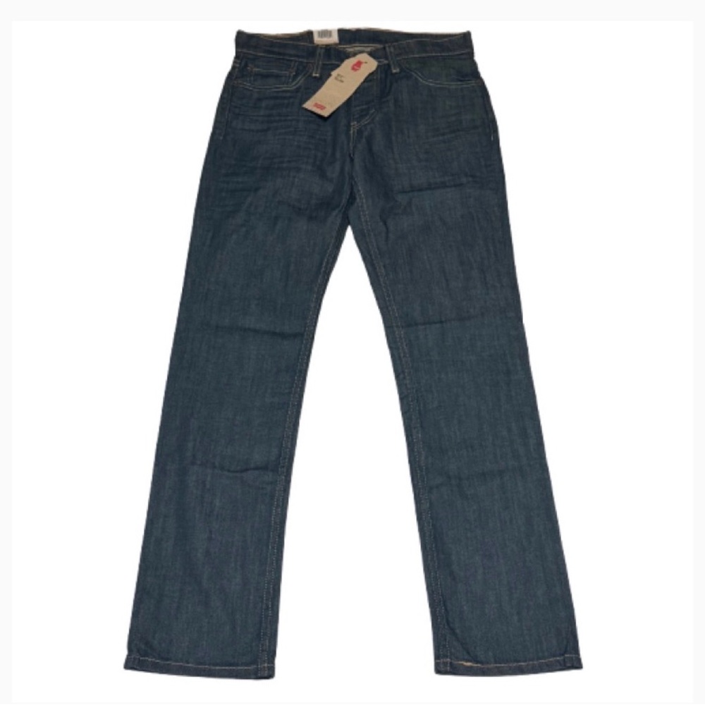 Levis 511 Slim Fit straight Jeans Blue Rinsed Paya Sz 30/30 NWT